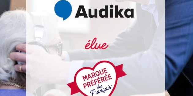 Audika élue « Marque Préférée des Français » dans la catégorie réseaux de centres auditifs